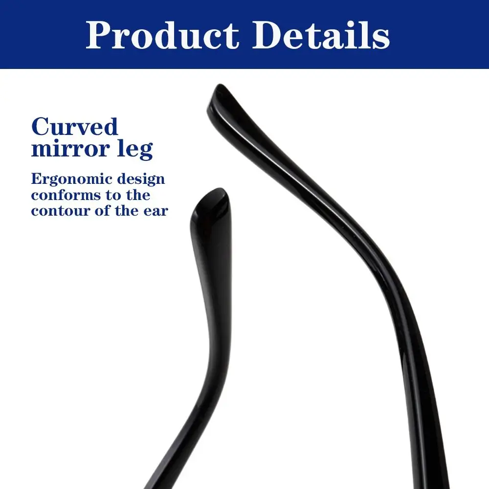 Frame Color: black, Eye Prescription: +100 - FG New 3 in 1 Progressive Multifocal Reading Glasses Women Anti-blue Eyeglasses Easy To Look Far and Near +1.0 To +4.0