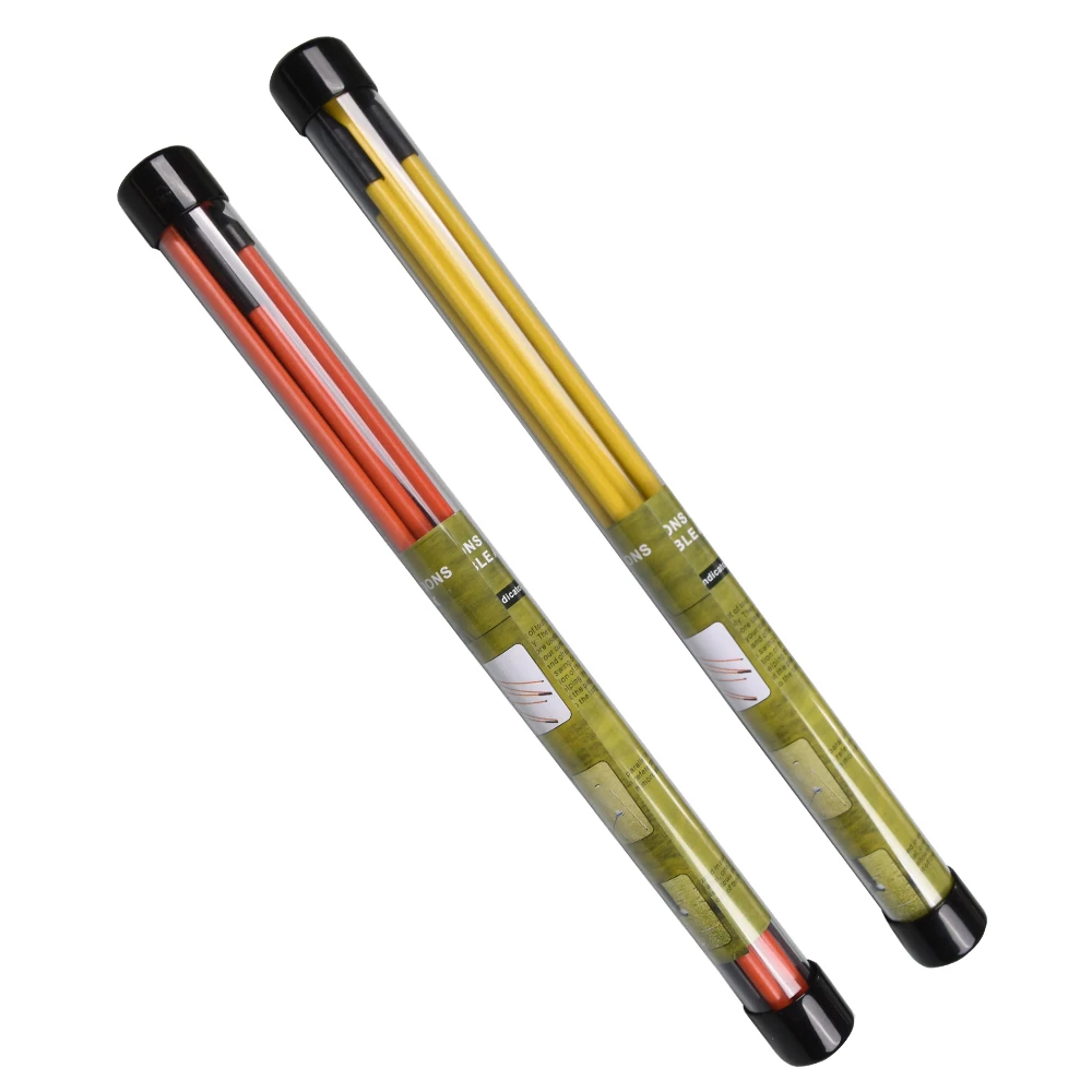 Color: Red - 6 Colors Golf Alignment Sticks Collapsible Golf Practice Rods Putter Green Trainer Tools Golf Swing Training Tool