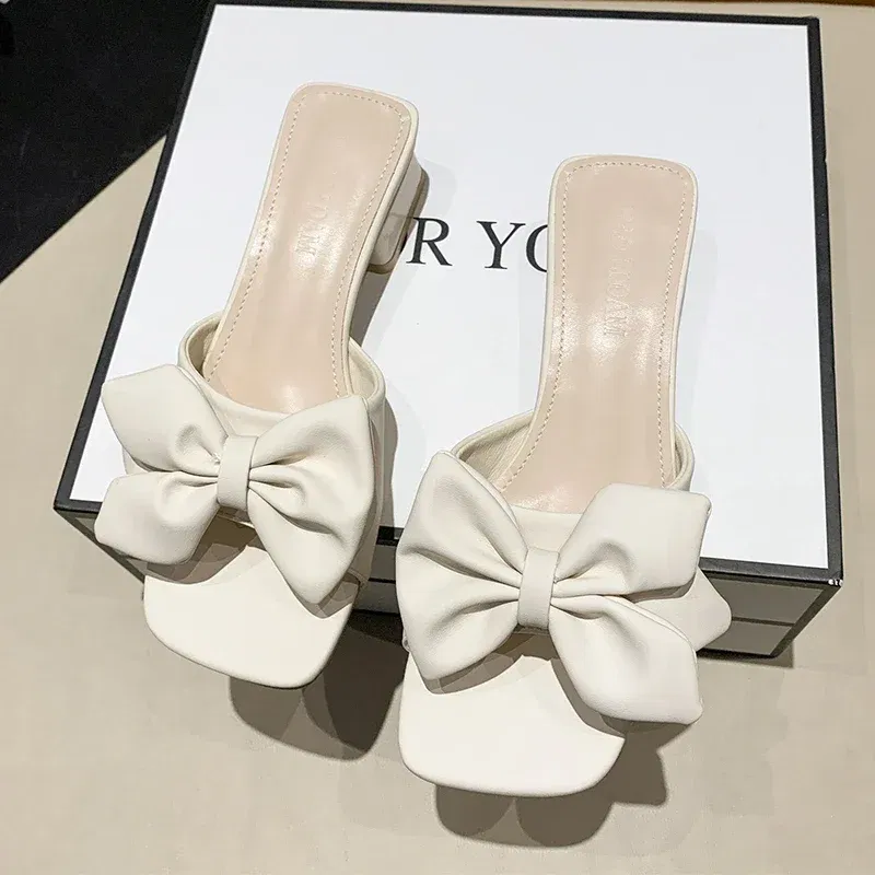 Color: Grape, Shoe Size: 40 - Large Size Women's Shoes 35-42 Summer Outer Wear Flat Slippers Wide Sandals Slippers Rhinestone Fashion Home Slippers