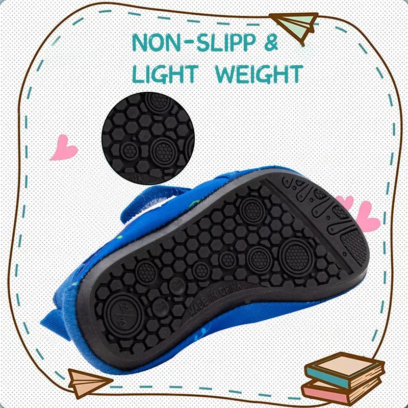 Children Beach Shoes Water Socks Boys And Girls Home Shoes Baby Indoor Socks Cartoon Unicorn Kids Slippers