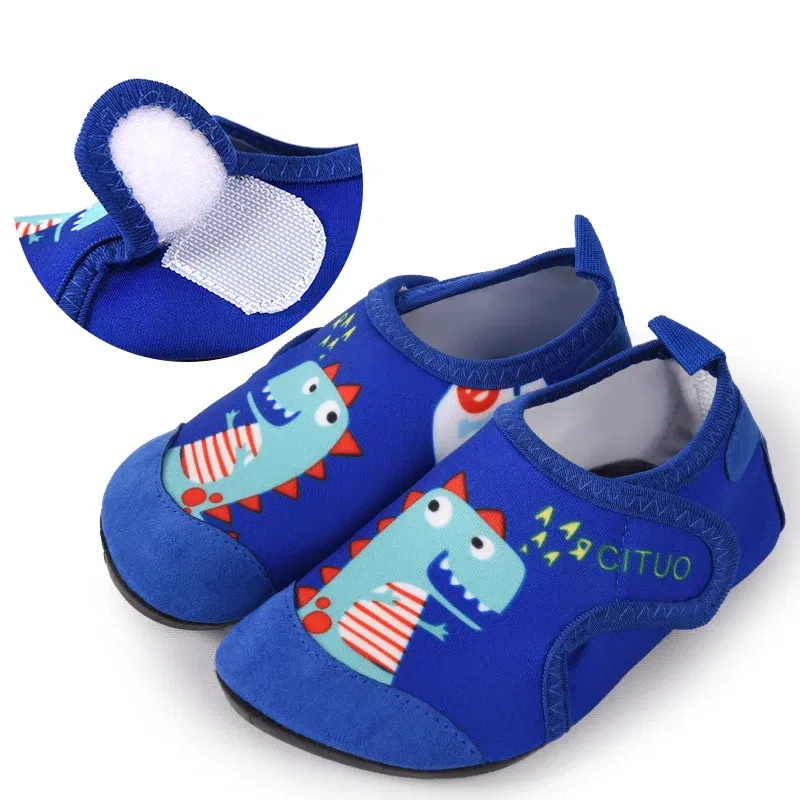 Children Beach Shoes Water Socks Boys And Girls Home Shoes Baby Indoor Socks Cartoon Unicorn Kids Slippers