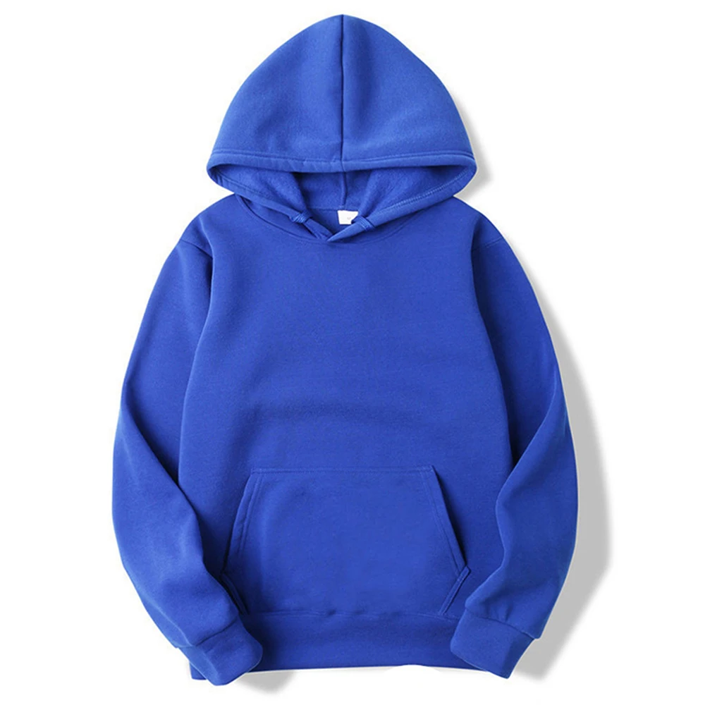 Color: WHITE, Size: XXL - Plain Sublimation Fleece Hoodies Bulk Wholesale Pullover Men Hooded Sweatshirt Cheap Solid Hoodie For Man Sudaderas Para Hombre