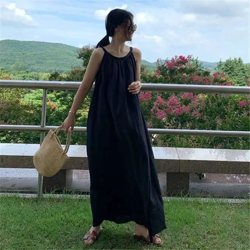 Black Linen Dress NZ