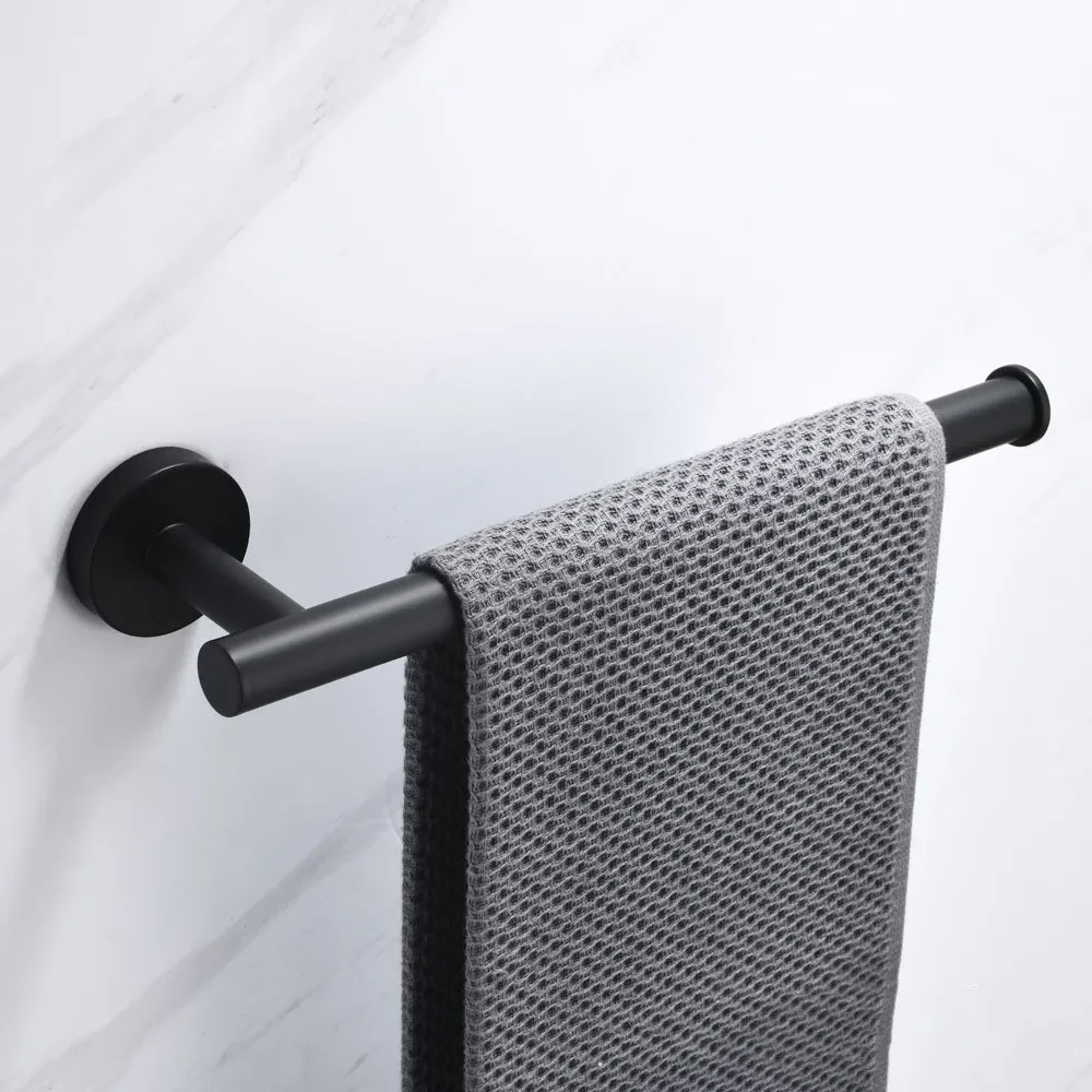Black Towel Rack