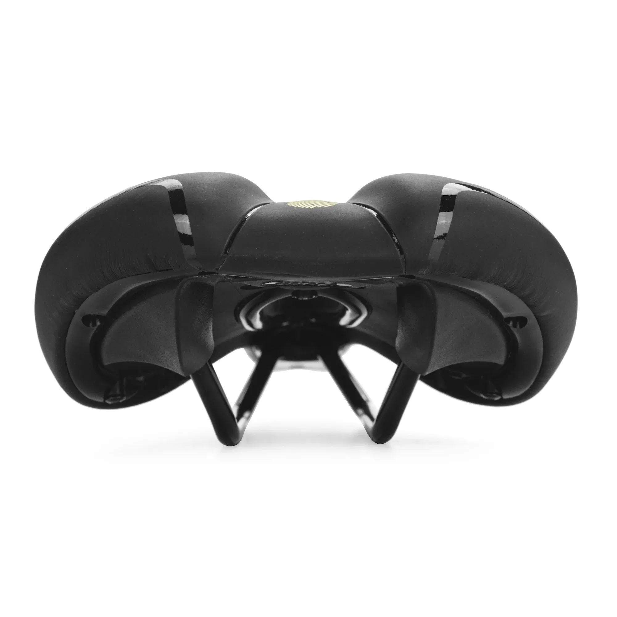 Color: WHITE - Hollow Comfort Bicycle Saddle Breathable Seat Cushion Shockproof Waterproof Ergonomics MTB Road Bike Saddle Bike Accessories