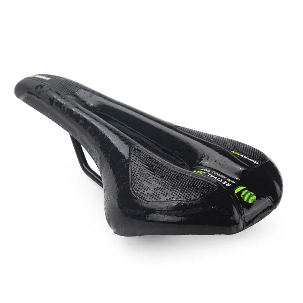 Color: WHITE - Hollow Comfort Bicycle Saddle Breathable Seat Cushion Shockproof Waterproof Ergonomics MTB Road Bike Saddle Bike Accessories