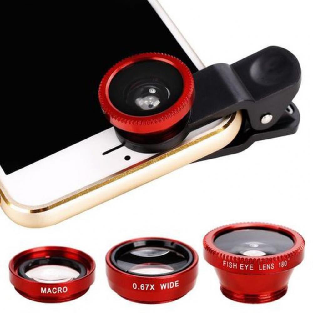 Color: Other - New Wide Angle Macro Fisheye Lens Camera Kits Mobile Phone Fish Eye Lenses With Clip 0 67x For Iphone All Cell Phones