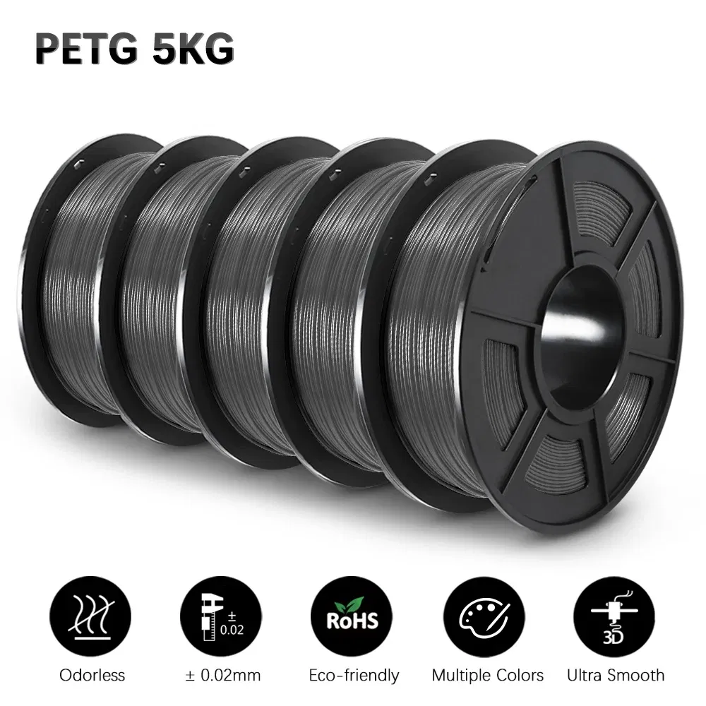 Color: Pink, Ships From: CHINA - Top 3D Filament PETG/EASY ABS/TPU/ASA Filamnet 1.75mm 5Roll 1KG(TPU 0.5KG/Roll) 3D Printer Filament for 3D Printer