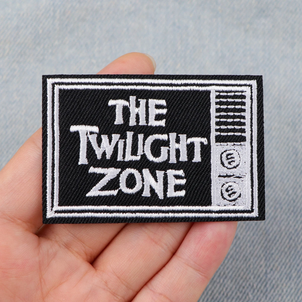Color: Antique Copper - Twilight Moon Embroidery Patch Funny Quotes Iron On Patches For Clothing Thermoadhesive Patches On Clothes DIY Sew Badges