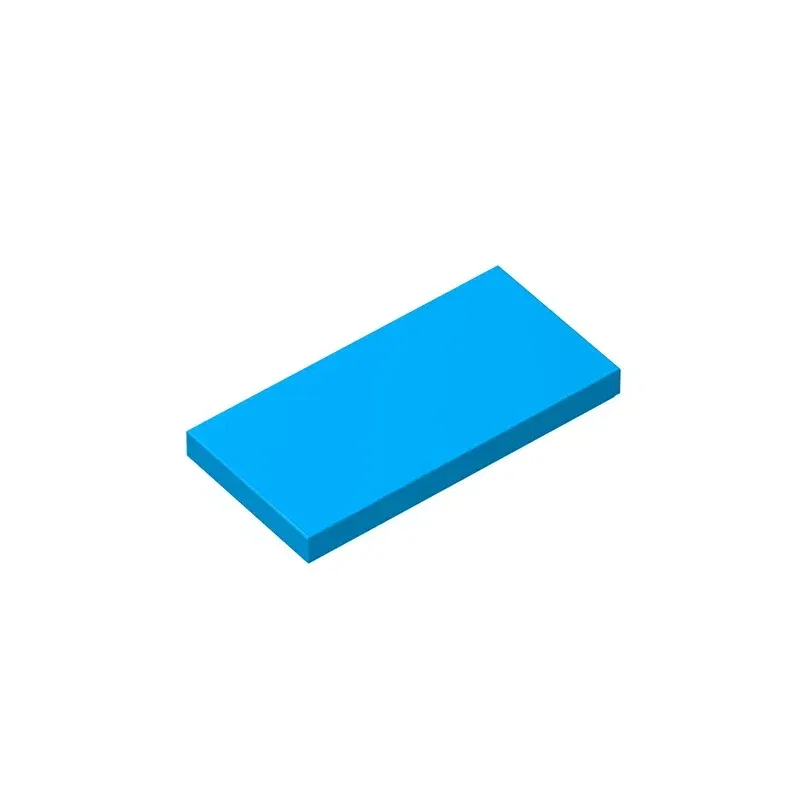 Color: VIOLET/?«?—?…° - Gobricks GDS-614 Tile 2 x 4 compatible with lego 87079 pieces of children's DIY  Educational Building Blocks Technical