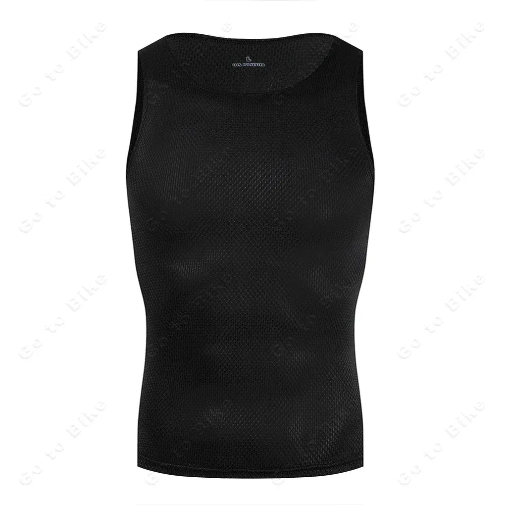 Color: Gold, Size: XXL - Colorful Cycling Base Layer Cycling Undershirt Quick Dry Underwear Cycling Sleeveless Jersey High Elastici MTB Road Bike Jerseys