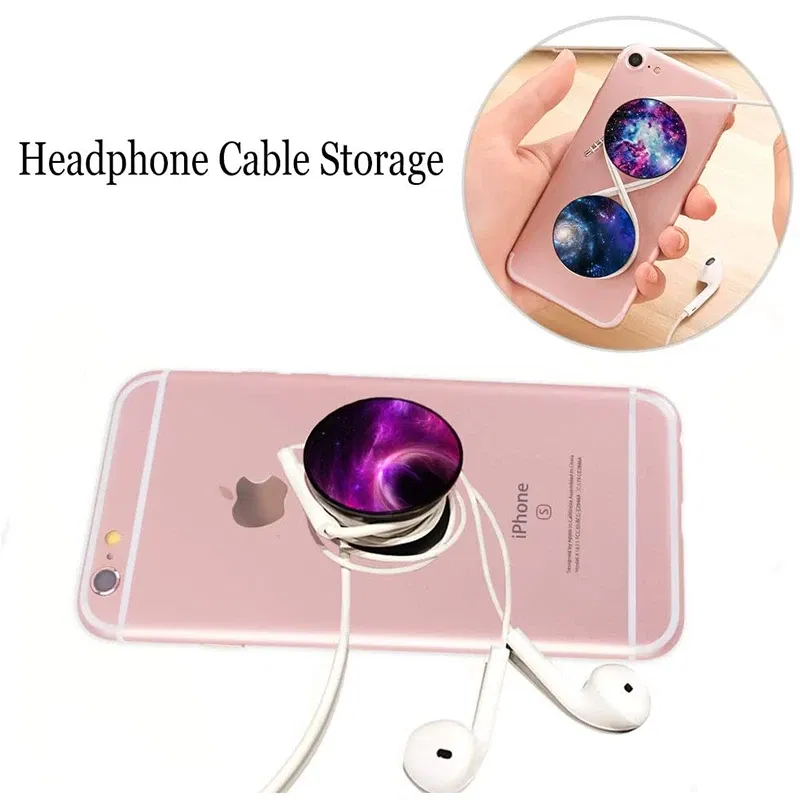 Color: green - New Popular Marble Phone Holder Support Smartphone Popping Phone Holder Pocket Socket Stand for Phones and IPad accessories