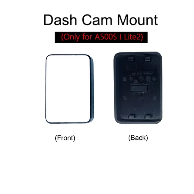 Color Name: black - For 70mai Dash Cam Pro plus + A500S LIE2 A200 Dash Cam Film and Static Stickers for 70mai A500S / LIE2  A200 Dash Cam Mount