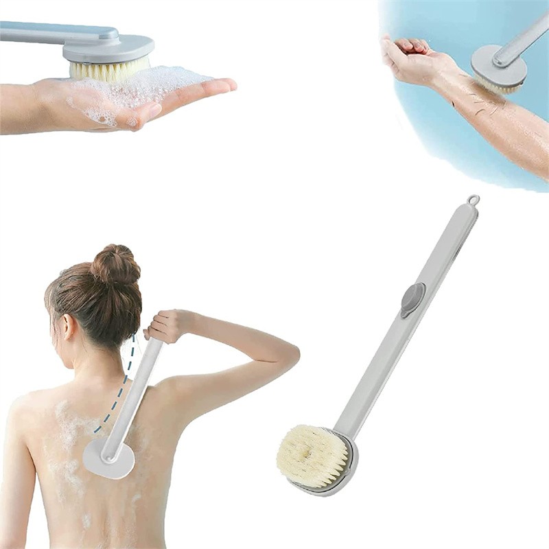 Long Handle Bath Massage Cleaning Brush