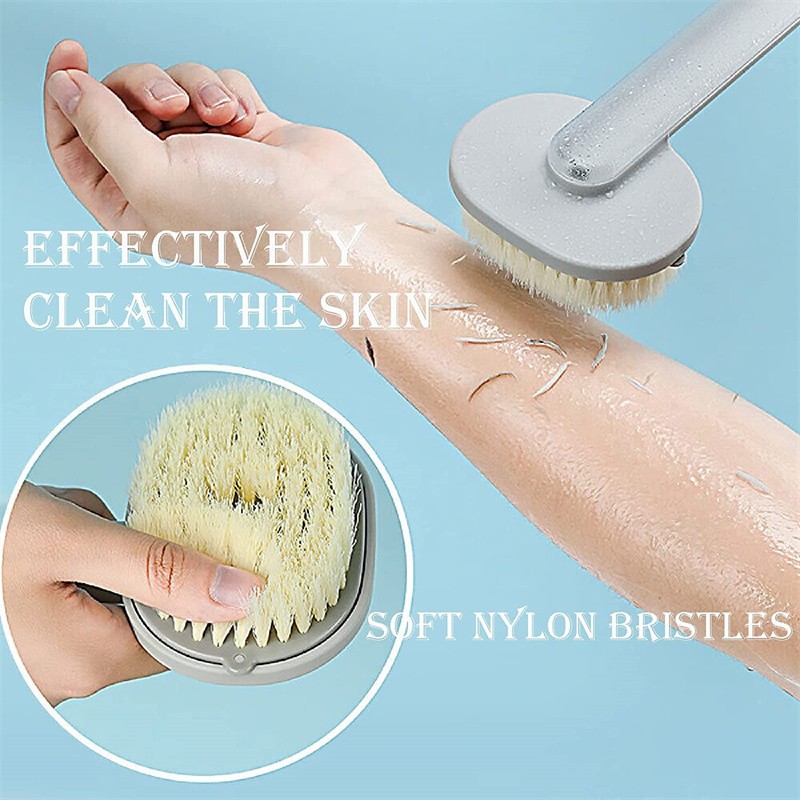Long Handle Bath Massage Cleaning Brush