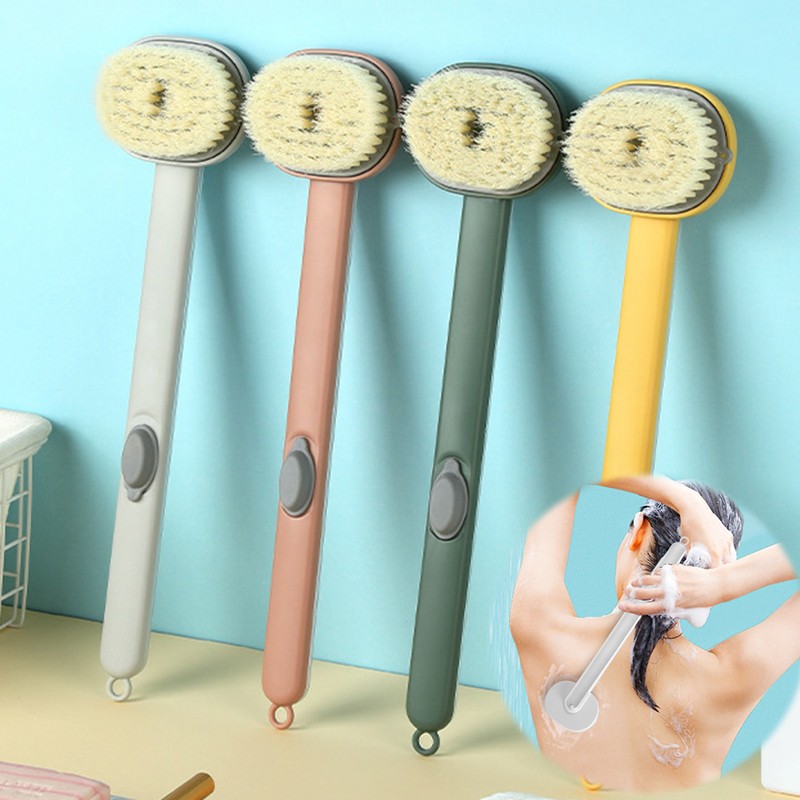 Long Handle Bath Massage Cleaning Brush