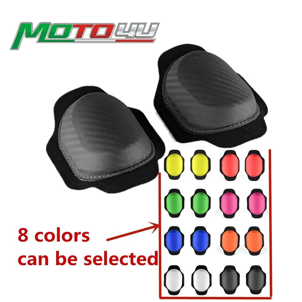 Color: Clear - High Quality Universal Motorcycle Knee Pucks Sliders Protective kneepad Kneepad Sliders