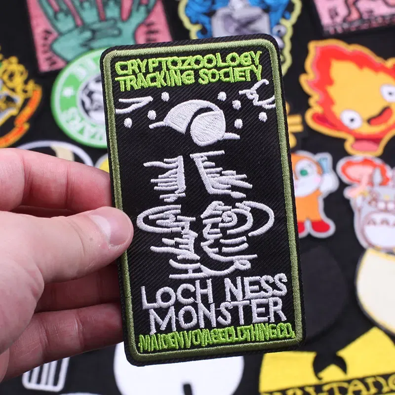 Color: Clear - Constellation Patch Badges Embroidered Patches for Clothing Iron on Patches on Clothes Cartoon Patch Sticker DIY Jacket Applique