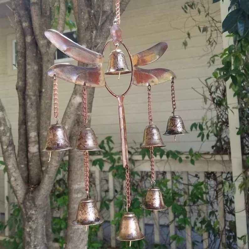 Dragonfly with Bells Wind Chime