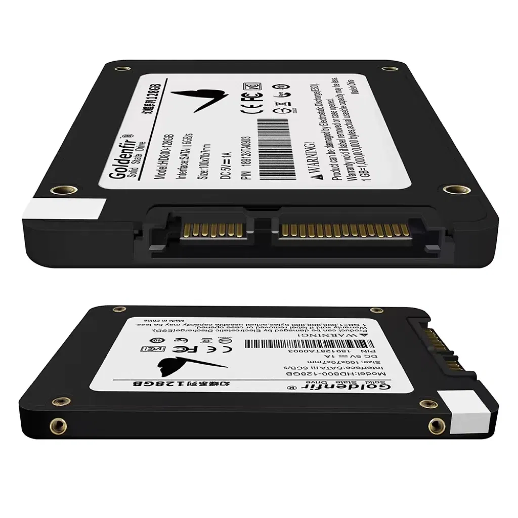 SSD Capacity: 128GB - Goldenfir SSD  128GB SATAIII SSD 512GB 480GB 256GB HD 1TB  500GB  Solid State Hard Disk 2.5 for Laptop