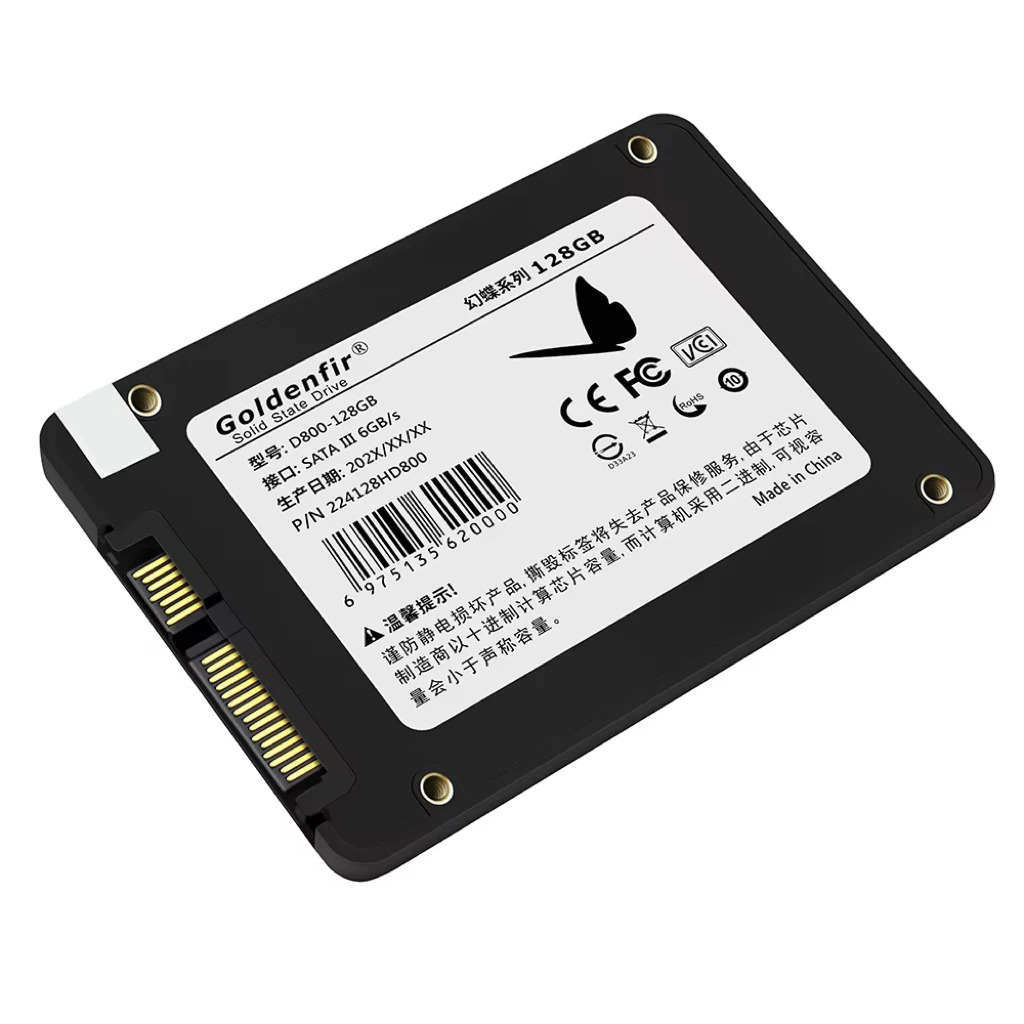SSD Capacity: 128GB - Goldenfir SSD 128GB SATAIII SSD 512GB 480GB 256GB HD 1TB 500GB Solid State Hard Disk 2.5 for Laptop