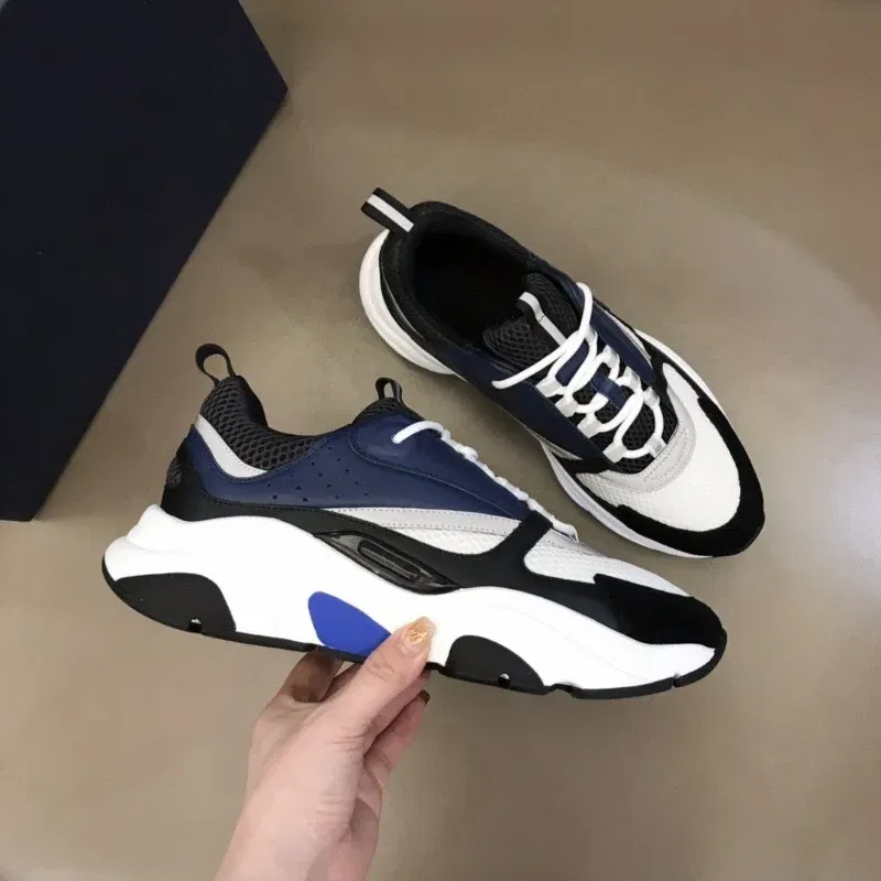 Color: Clear, Shoe Size: 41 - 2025 new B22 sports and leisure thick soled fashionable retro breathable men's and women's height increasing casual shoes