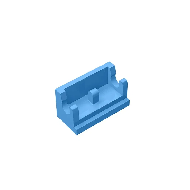 Color: Chocolate - Gobricks 10PCs Building Blocks MOC Assembles Parts Compatible With 3937 DIY enlighten Block Bricks Educational Gift Toys 2022
