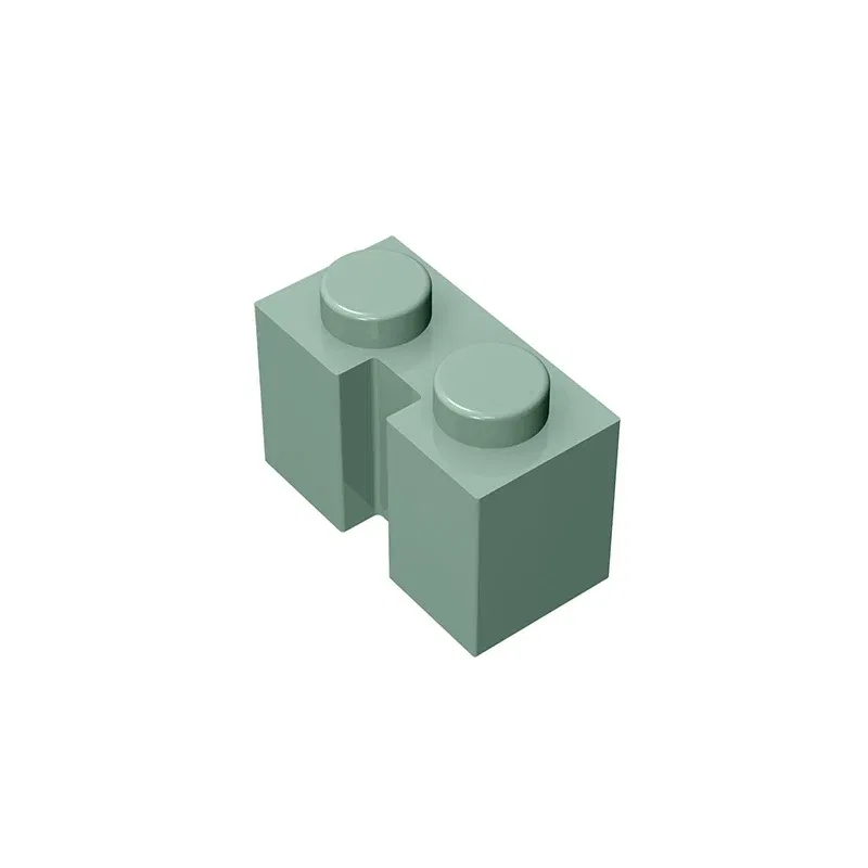 Color: plum - Gobricks GDS-798 BRICK 1X2 W. GROOVE compatible with lego 4216 children's toys Assembles Building Blocks Technical