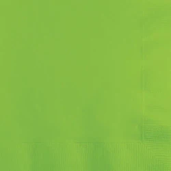 Fresh Lime Beverage Napkins - Pack of 50