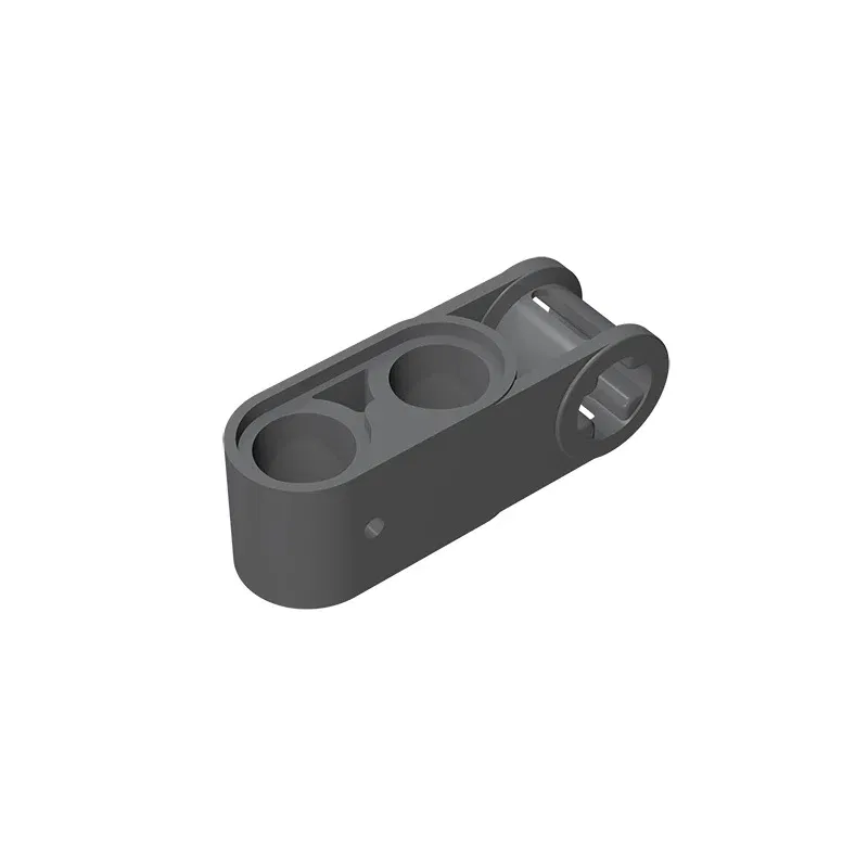 Color: army green - Gobricks GDS-936 Technical, Axle and Pin Connector Perpendicular 3L with 2 Pin Holes compatible with lego 42003 Assembles