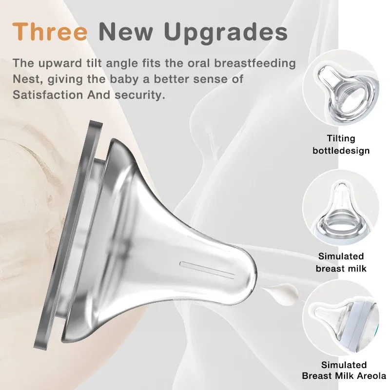 Color: Blue - Dr.isla Glass Bottles Newborn Feeding Bottles 80ML/160ML Baby Bottle Anti-flatulence Milk Feeding Bottles Infant BPA free