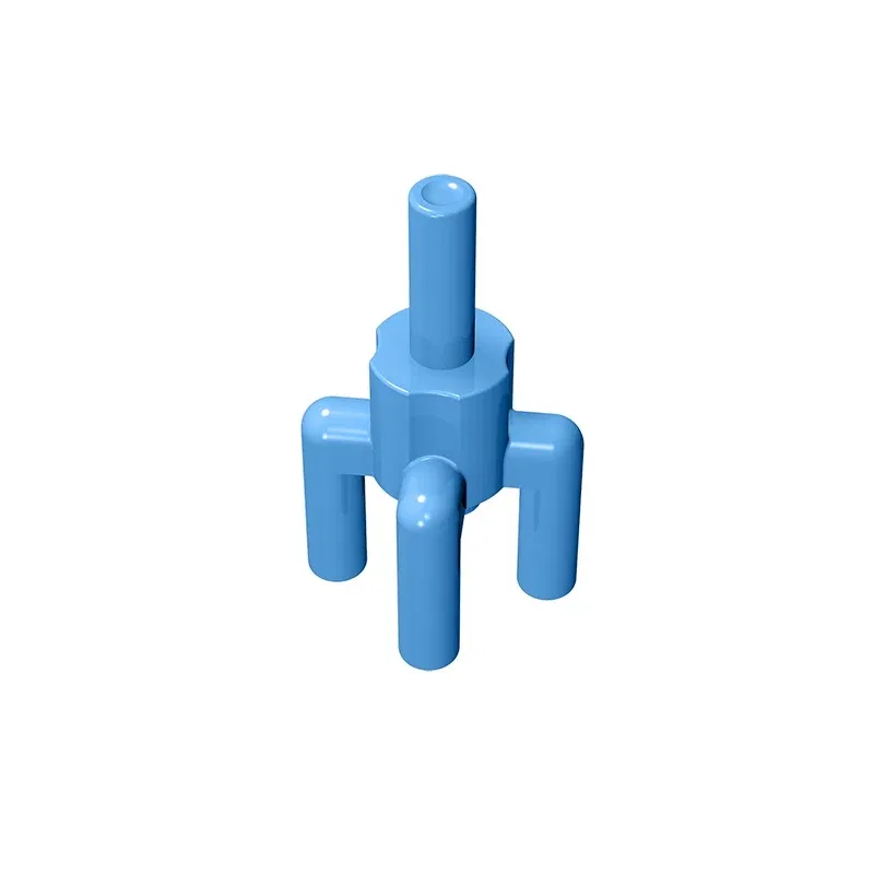 Color: GRAY - Gobricks GDS-1217 Plant, Tree Palm Top compatible with lego 2566 pieces of children's DIY Educational Building Blocks Technical