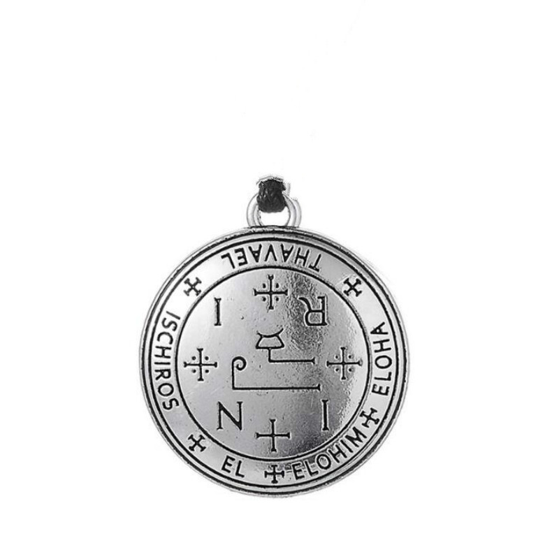 Metal color: Titanium Plated - Dawapara DIY Pendants for Necklace Archangel Michael Raphael Uriel Gabrie Talisman Angel Men Pendant&Necklace Women