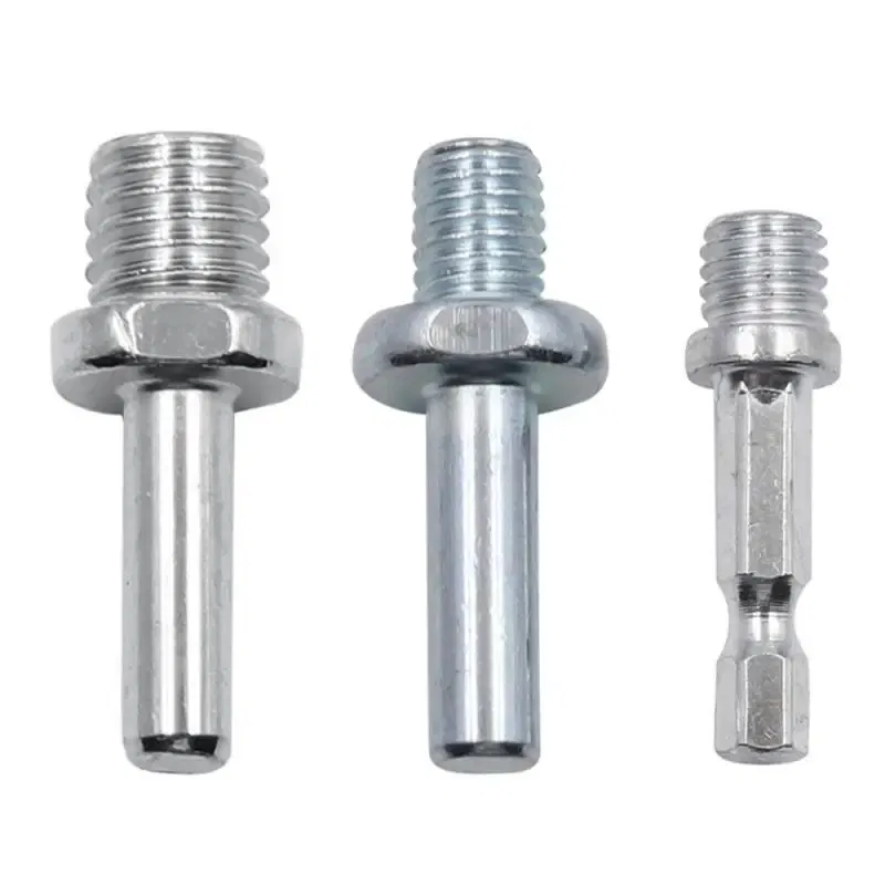 Color: Light Grey, Ships From: CHINA - Hexagon Adapter Drill Chuck M14 Polishing Disc Connecting Rod For Electric Drill Sanding Pad Screwdriver Power Tool