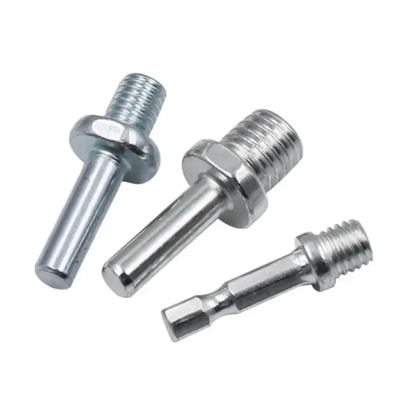 Color: Light Grey, Ships From: CHINA - Hexagon Adapter Drill Chuck M14 Polishing Disc Connecting Rod For Electric Drill Sanding Pad Screwdriver Power Tool