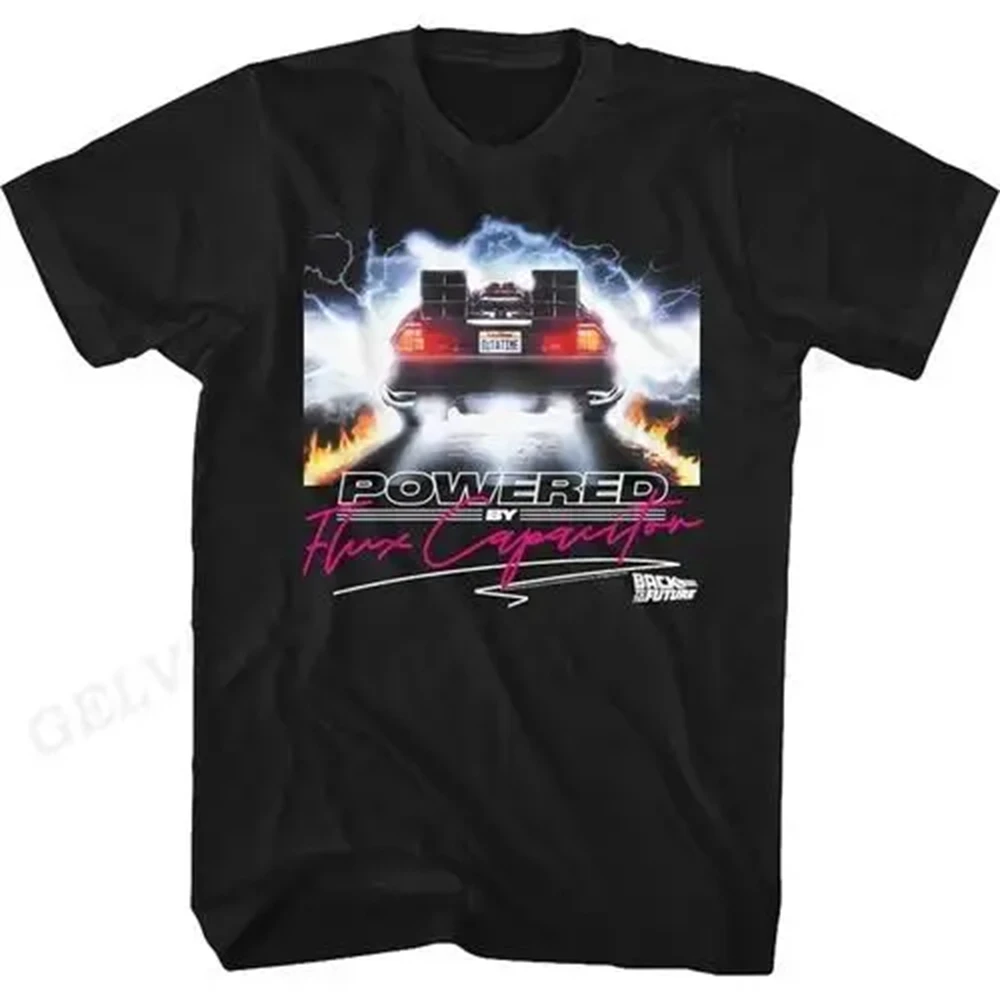 Color: GRAY, Size: XS?€old?‰ - Back To The Future T Shirt Graphic Print Men Women Fashion Hip Hop Streetwear Short Sleeve Plus Size T Shirt Unisex 62473