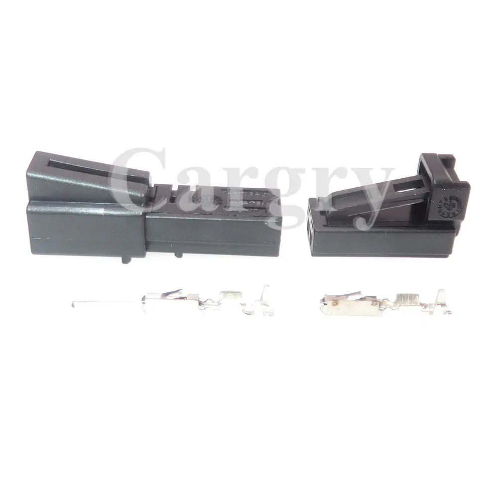Color: WHITE - 1 Set 2P Automobile Speaker Wire Harness Socket with Wires AC Assembly for VW Audi 1-1534113-1 1534155-1 4B0971832 4E0972575