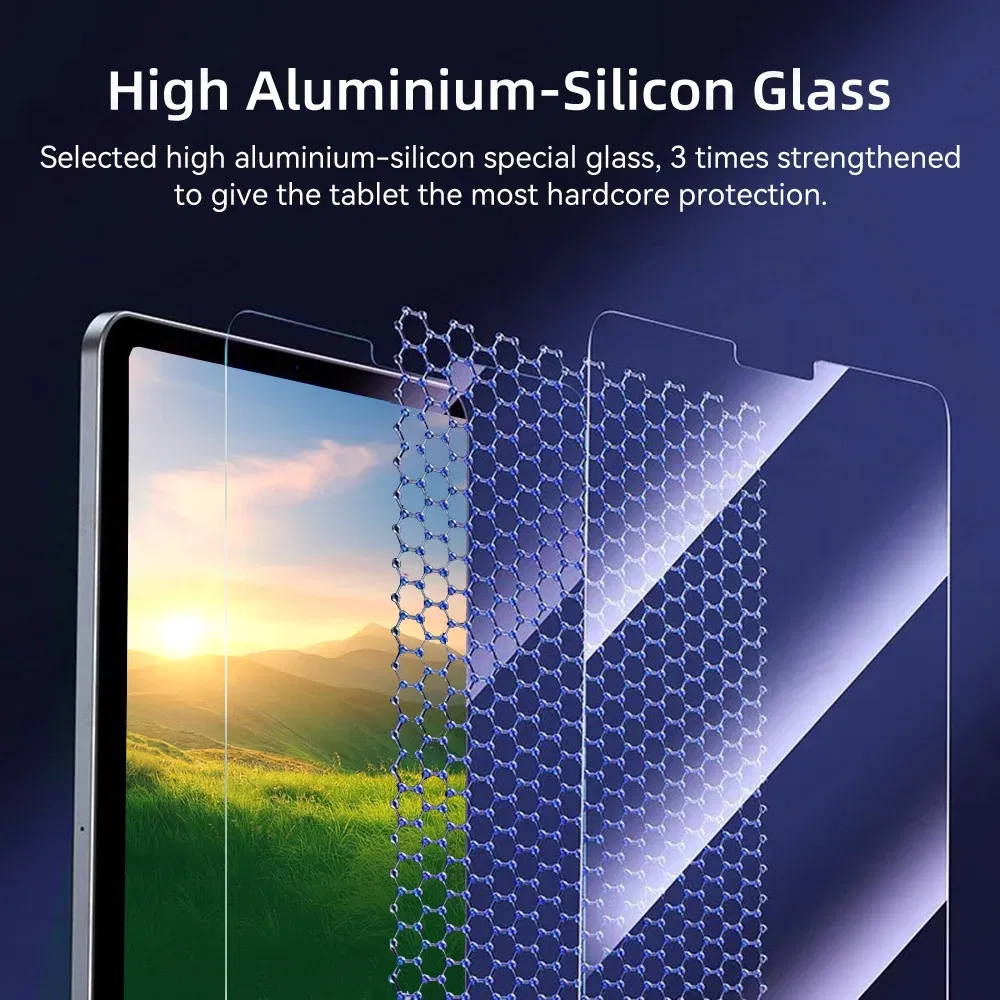 Color: Blue - For iPad Air M2 Tempered Glass Screen Pro 11/13 M4 Protector Film fir for 5/6/7/8/9/10th Gen Air4/5 Mini6 Air3 10.5