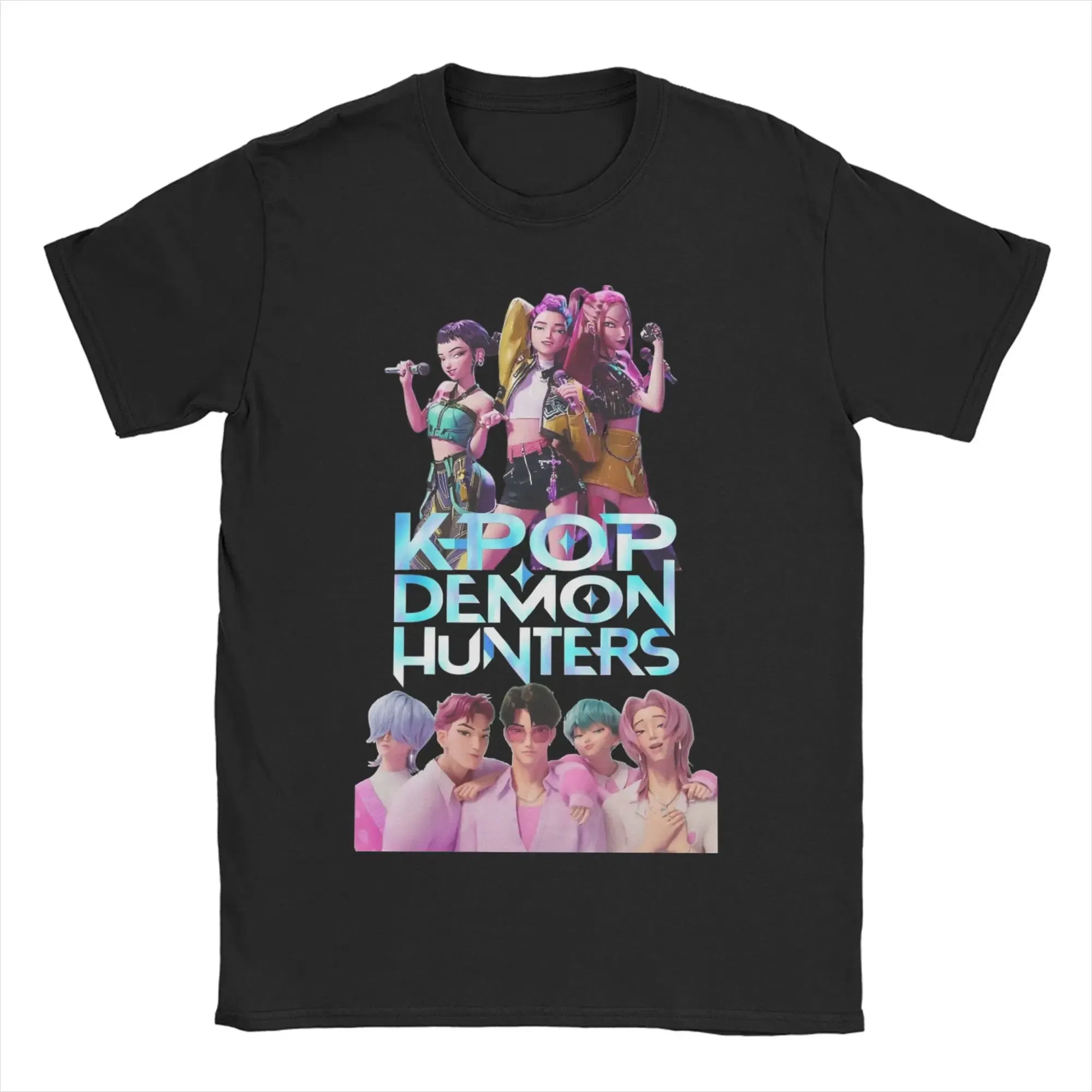 Color: Khaki, Size: M - Derpy Tiger Cat T Shirt Men Women's Cotton Unique T-Shirt Round Collar Huntrix Kpop Demon Hunters Tees Short Sleeve 4XL 5XL 6XL