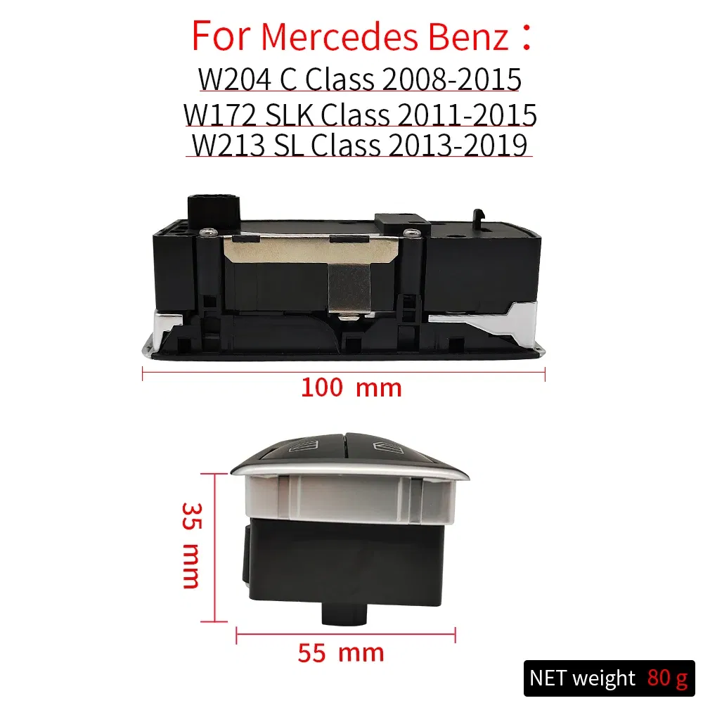 Color: WHITE, Ships From: CHINA - For W204 W172 W231 Electric Power Master Window Switch Button For Mercedes Benz C SL SLK Class C200 C260 C63 SL400 1729506900