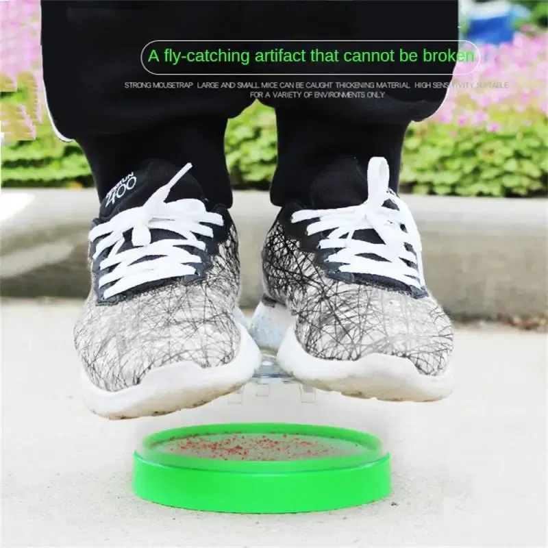 Color: light green, Ships From: CHINA - Household Electric Flies Catching Housefly Mute Single Containing Bait Fly Trap Automatic Flycatcher Fall-proof Pest Trap Device