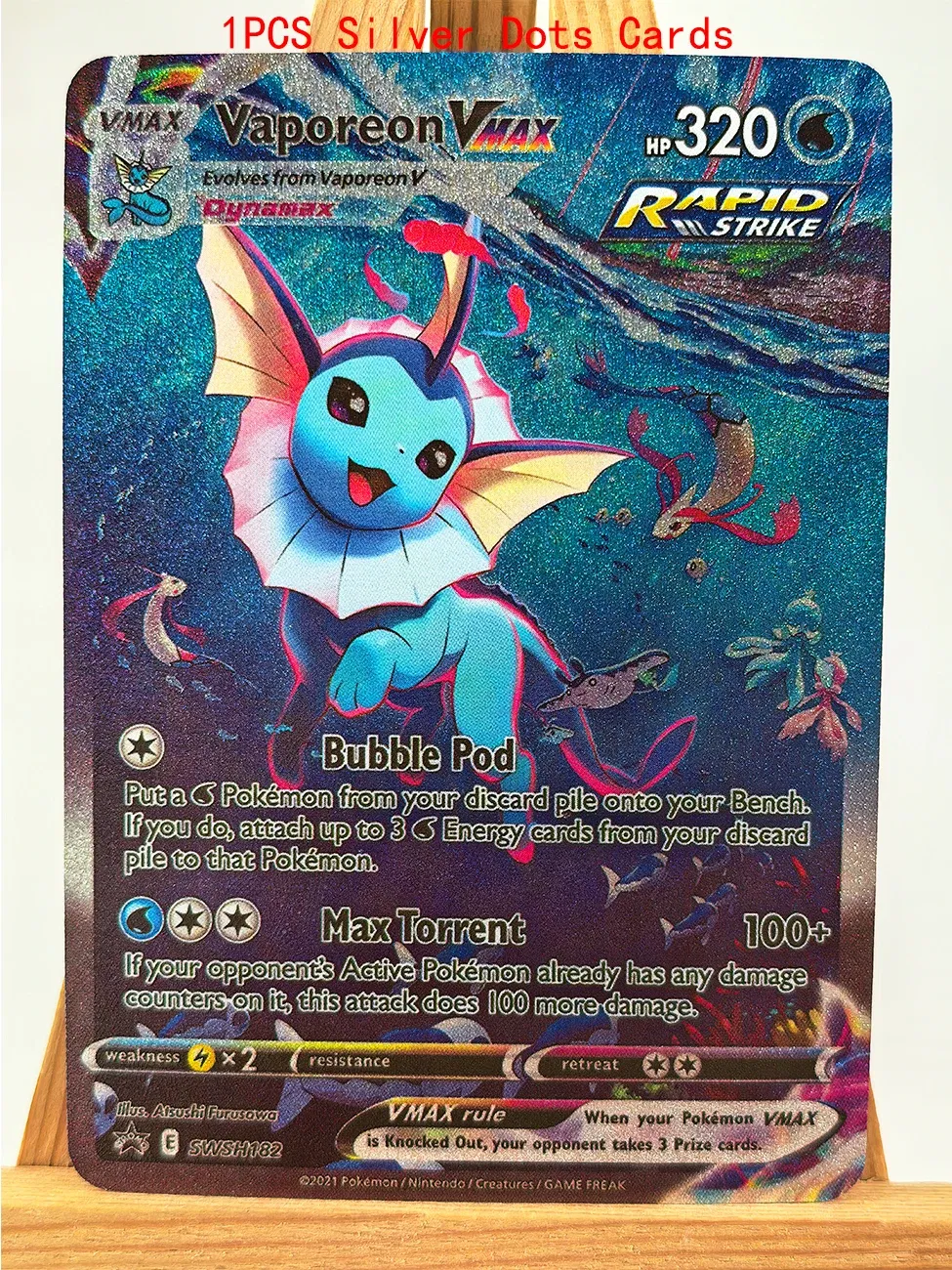 Color: two - Umbreon Eevee Sylveon Leafeon Glaceon Toys Hobbies Hobby Collectibles Game Collection Anime Cards