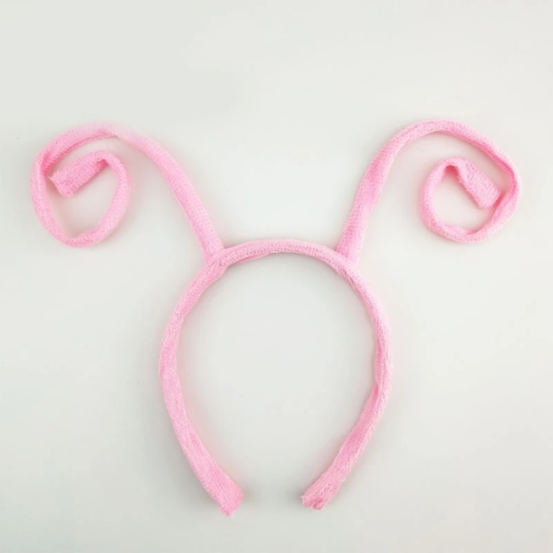 Color: Red - Halloween Headband Butterfly Antenna Headband Halloween Party Costume