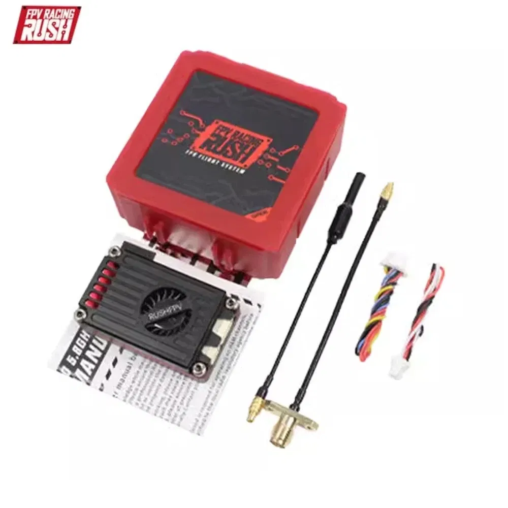 Color: Yellow - Original Rush Max Solo 2.5W/ Rush Tank Solo 1.6W 5.8G High Power Video Transmitter VTX Heat Dissipation Structure For FPV Drone