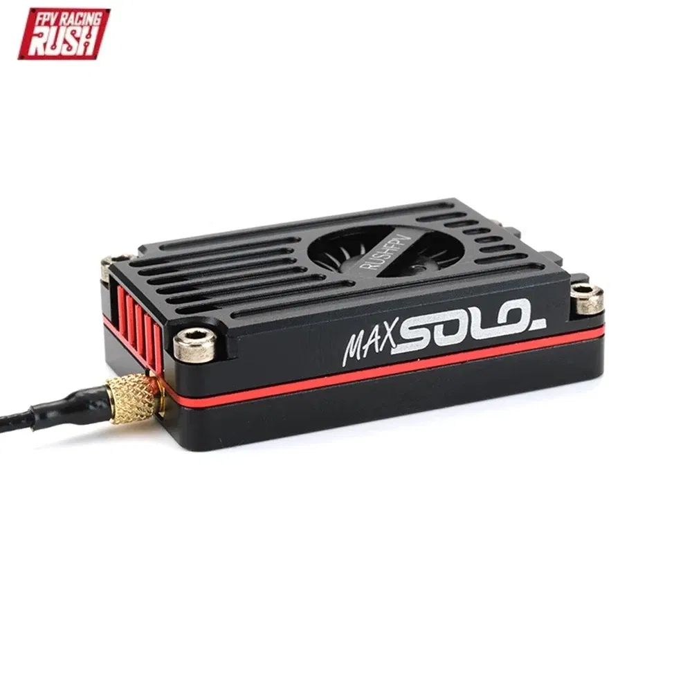 Color: Yellow - Original Rush Max Solo 2.5W/ Rush Tank Solo 1.6W 5.8G High Power Video Transmitter VTX Heat Dissipation Structure For FPV Drone