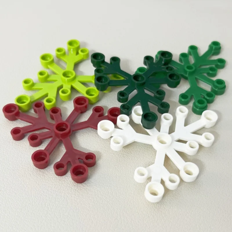 Color: Blue - 2417 Plant Leaves 6 x 5 Bricks Collections Bulk Modular GBC Toys For Technical MOC DIY Buildings? Blocks 1Pcs Gifts Compatible