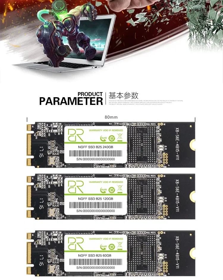 SSD Capacity: 512GB, Ships From: CHINA - BR M.2 SSD NGFF 128GB 256GB 512gb 1TB 2TB M2 SATA SSD 2280 SATA3 6Gb Internal Solid State Drive Hard Disk for Laptop