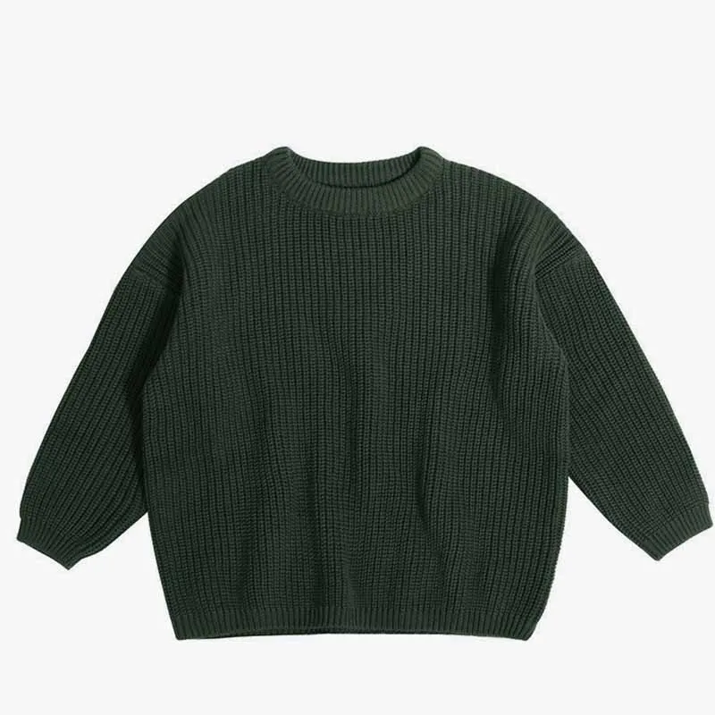 Color: army green, Size: XL, Age Range: 0-3M - Personalized sweaters for cherished babies.Celebrate your little one's name with unique, custom-made thick knitted sweaters
