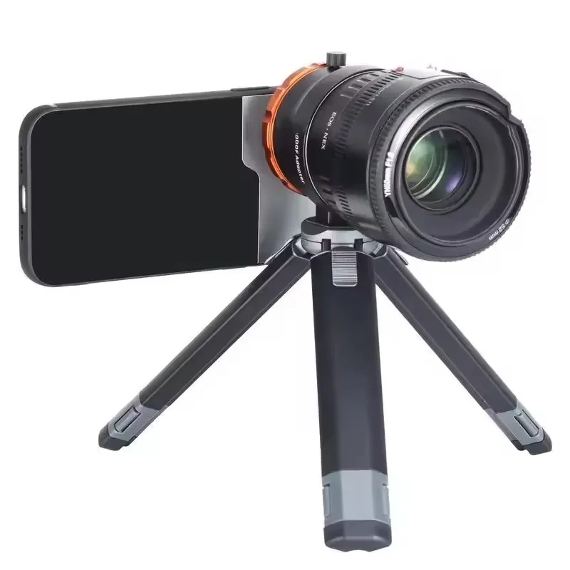 Color: Golden - 17MM Thread Phone Case for iPhone 14 15 16 Plus Pro Max Anamorphic Macro Wide Angle 17MM Lens Mount Phone Case for Ulanzi Kaise