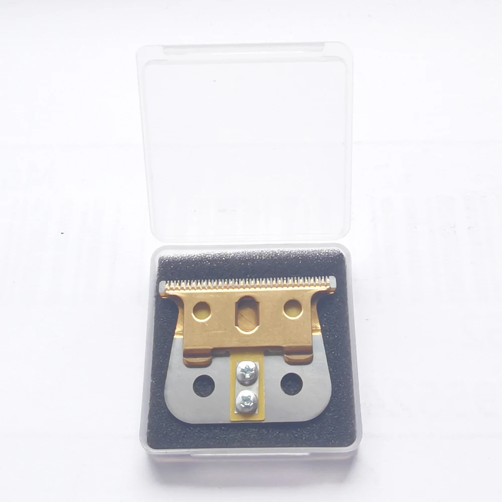 Color: Gold - Hair clipper blade fit Fits Andis T-Outliner, GTX